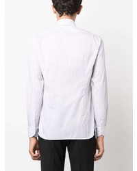 D4.0 Striped Long Sleeve Cotton Shirt