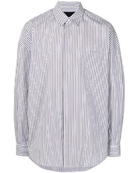 Juun.J Striped Long Sleeve Shirt