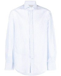 Brunello Cucinelli Striped Long Sleeved Shirt