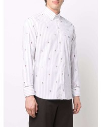 Etro Striped Motif Print Shirt