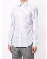 Kent & Curwen Striped Print Long Sleeved Shirt