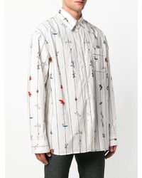 Marni Striped Printed Shirt