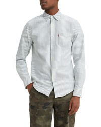 Levi's Sunset Standard Fit Stripe Button Up Shirt
