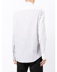Salvatore Ferragamo Vertical Stripe Long Sleeve Shirt