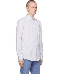 BOSS White Striped Jango Shirt