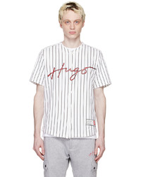 Hugo White Striped Shirt