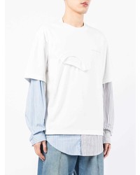 Feng Chen Wang Cotton Layered Effect T Shirt