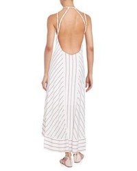 Bcbg striped maxi dress sale