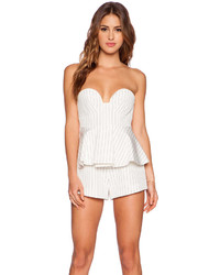 Finders Keepers Revelation Bustier Playsuit