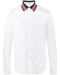 Valentino Striped Collar Shirt