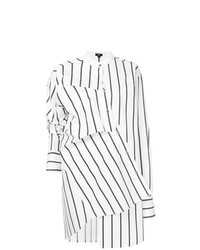 Ji Oh Asymmetric Shirt Dress