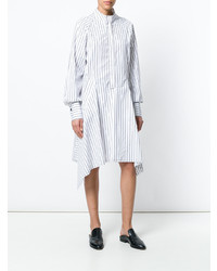 JW Anderson Striped Asymmetric Shirt Dress