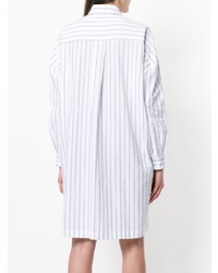 Hache Striped Shirt Dress