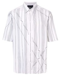 3.1 Phillip Lim Argyle Patchwork Short Sleeve Shirt
