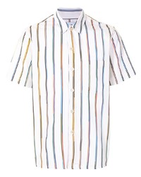 PS Paul Smith Diagonal Stripe Print Short Sleeved Shirt