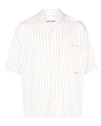 Sunnei Pinstripe Short Sleeve Shirt