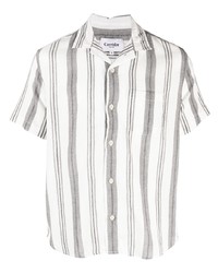 Corridor Striped Short Sleeve Cotton Shirt