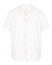 Paul Smith Striped Short Sleeve Cotton Shirt