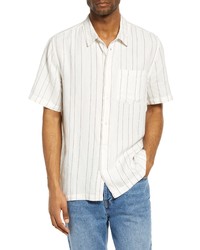 Wood Wood Thor Button Up Shirt In White At Nordstrom