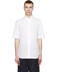 3.1 Phillip Lim White Tonal Stripe Shirt