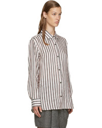 Isabel Marant White Striped Manray Shirt