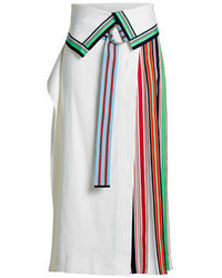 Diane von Furstenberg Skirt With Multicolored Stripes