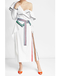 Diane von Furstenberg Skirt With Multicolored Stripes