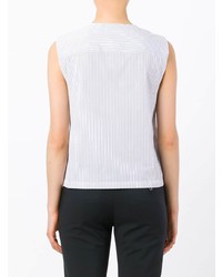 Lemaire Striped Sleeveless Blouse