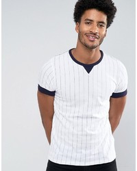 French Connection Pin Stripe T Shirt