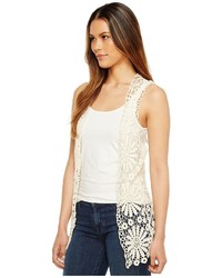 Betsey Johnson Daisy Vest Cover Up Clothing