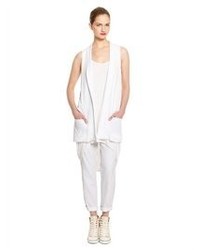 DKNY Pure Oversized Open Front Vest