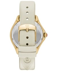 Michele Cape Silicone Strap Watch 40mm