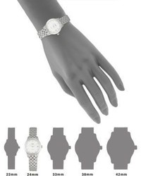 Longines Diamond Mother Of Pearl Stainless Steel Bracelet Watch