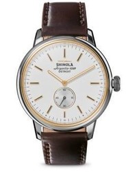 Shinola The Bedrock Analog Wristwatch