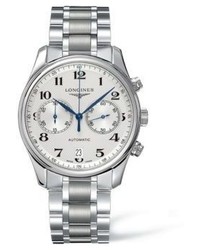 Longines Two Tonal Stainless Steel Automatic Bracelet Watch