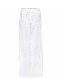 Valentino Broderie Anglaise Wide Leg Trousers