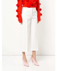 Boutique Moschino Cropped Wide Leg Trousers