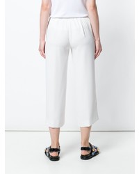 P.A.R.O.S.H. Cropped Wide Leg Trousers