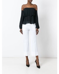 Fay Cropped Wide Leg Trousers
