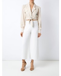 Patbo Flared Cropped Trousers