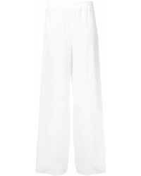 Goenj Wide Leg Trousers With Lace Side Band