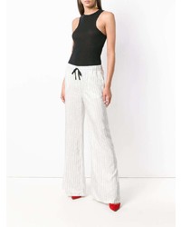 Unravel Project Logo Stripe Palazzo Trousers
