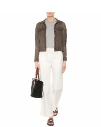 The Row Muro Cotton Wide Leg Trousers