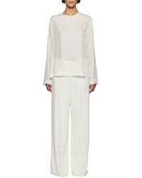 Tom Ford Pleated Side Zip Pants