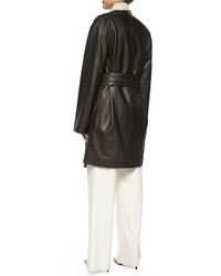 The Row Rista Side Zip Wide Leg Pants Bright White