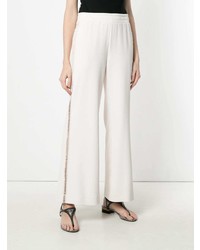 See by Chloe See By Chlo Embroidered Trim Wide Leg Trousers