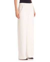 Alexander Wang T By Polyester Crepe Wide Leg Pants