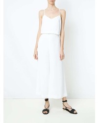 Andrea Marques Wide Leg Cropped Trousers