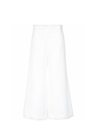 Andrea Marques Wide Leg Cropped Trousers