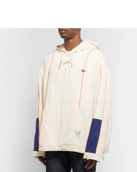 MAISON KITSUNÉ Ader Error Oversized Colour Block Shell Hooded Jacket